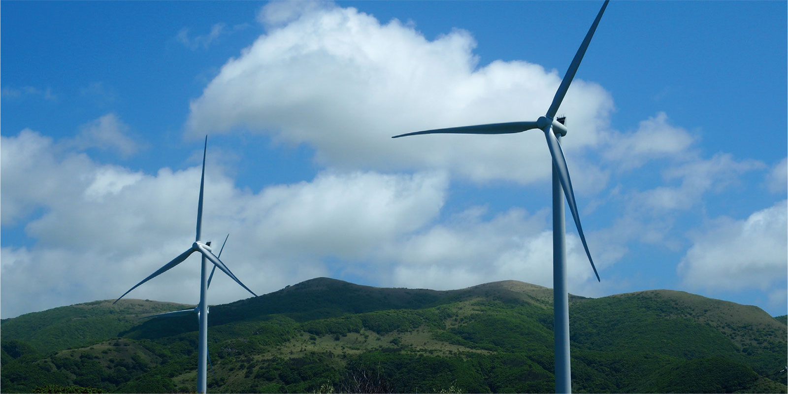 The Matsumae wind farm | Picture courtesy of Tokyu Land Corporation 