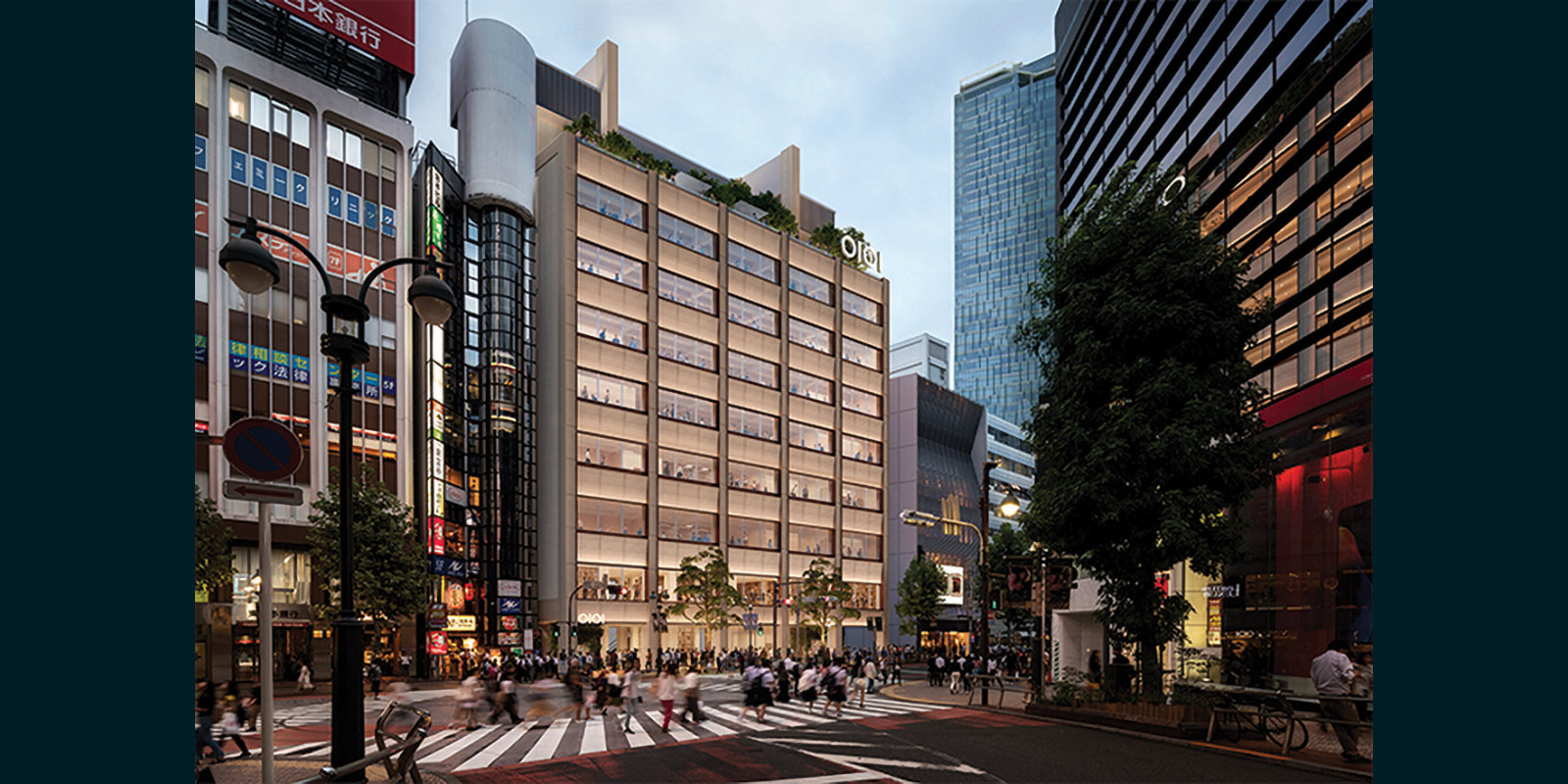 The new look Shibuya Marui will be completed in 2026 | Foster + Partners