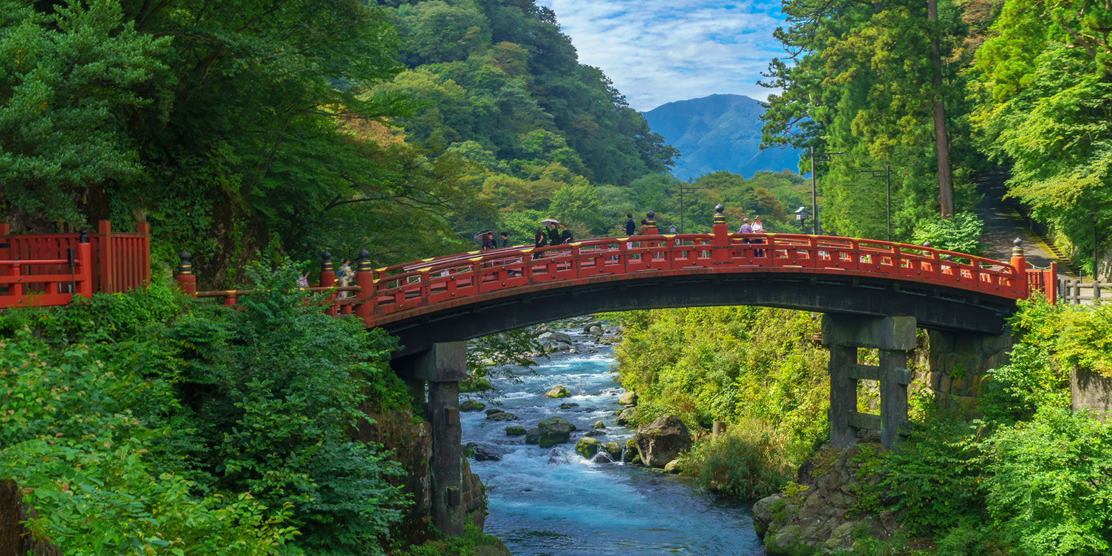 Shinkyo Bridge at the entrance to Nikko’s shrines and temples | Rndmst/Dreamstime